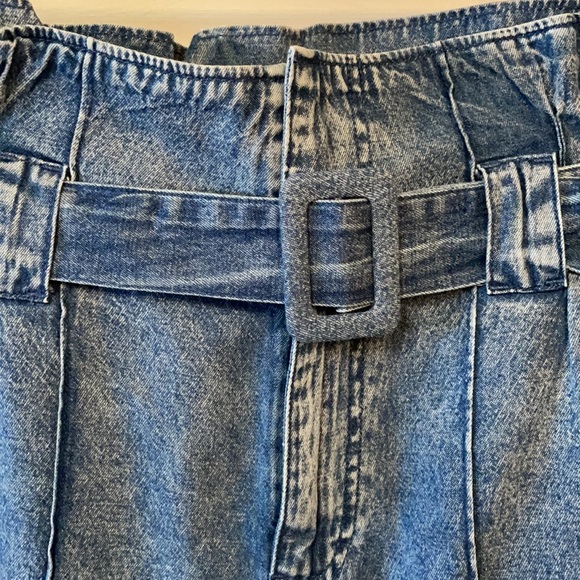 Scotch & Soda Matchy Matchy Paperbag Belted Denim Jean Shorts Size 31. - Picture 5 of 13